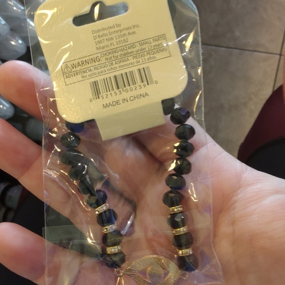 2 bracelet evil eye dark set - Picture 5 of 7